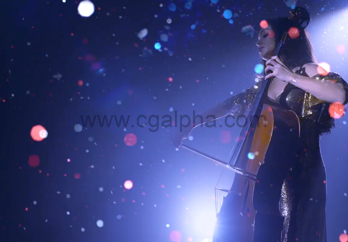 【视频素材】104组4K闪烁多彩粒子慢动作转场背景特效合成高清视频素材