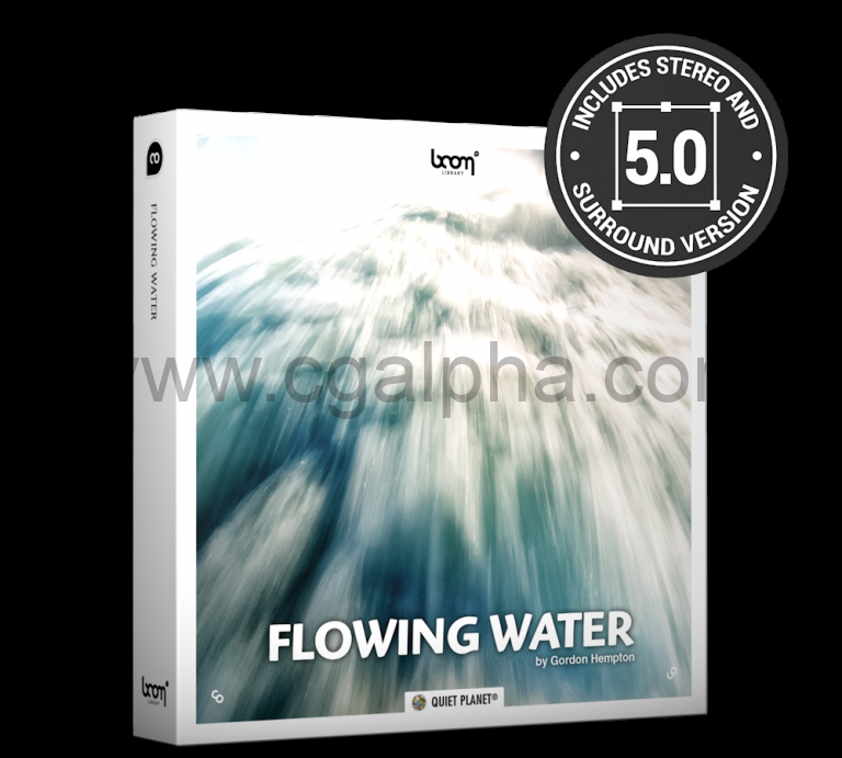 【boomlibrary】小河流水瀑布河流溪水环绕立体无损音效