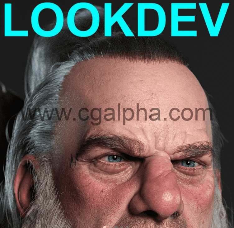 【中文字幕】教程：野蛮人-Lookdev的逼真人物