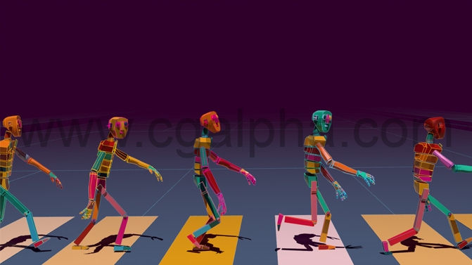 Maya插件 – 群集插件 Toolchefs Atoms Crowd for maya/houdini/katana/Clarisse/UE5