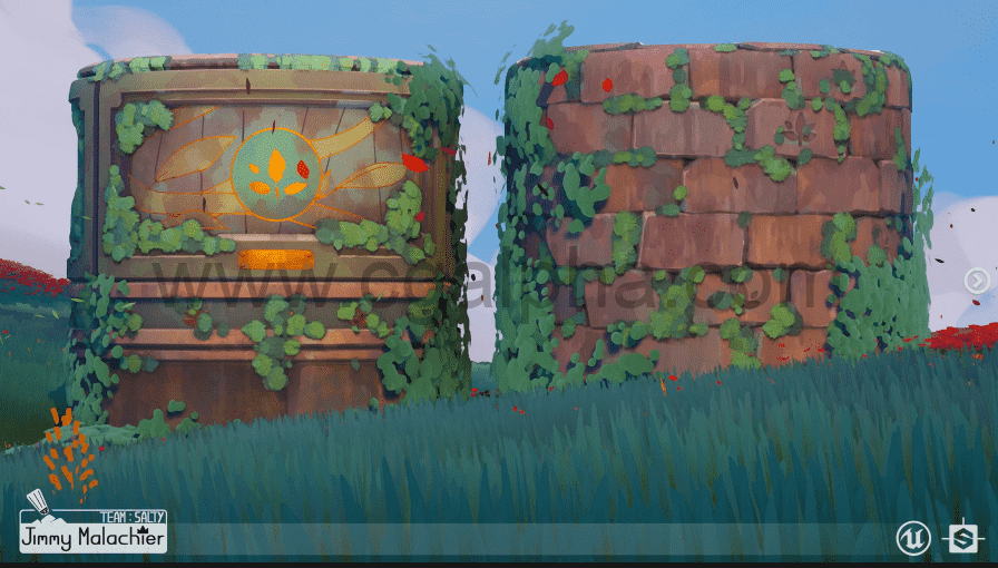 Substance Designer 2020.1.2的手画手绘风格纹理