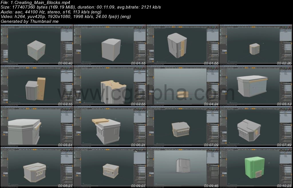 Modo教程-如何在Modo中创建建筑物教程