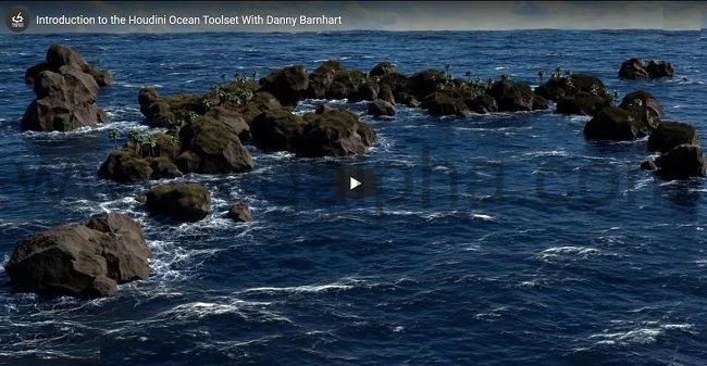【中文字幕】Houdini教程-Houdini海洋工具集