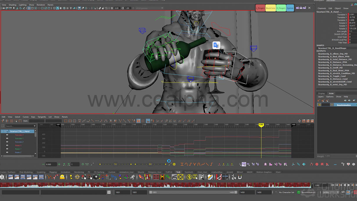 【中文字幕】Maya教程-Subtle Performance Workflow 1