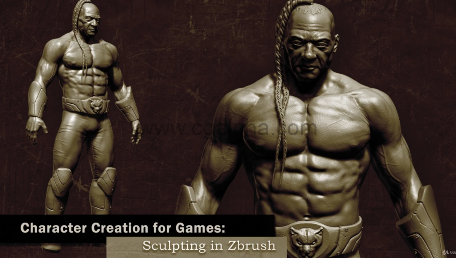 创造游戏角色1-雕刻