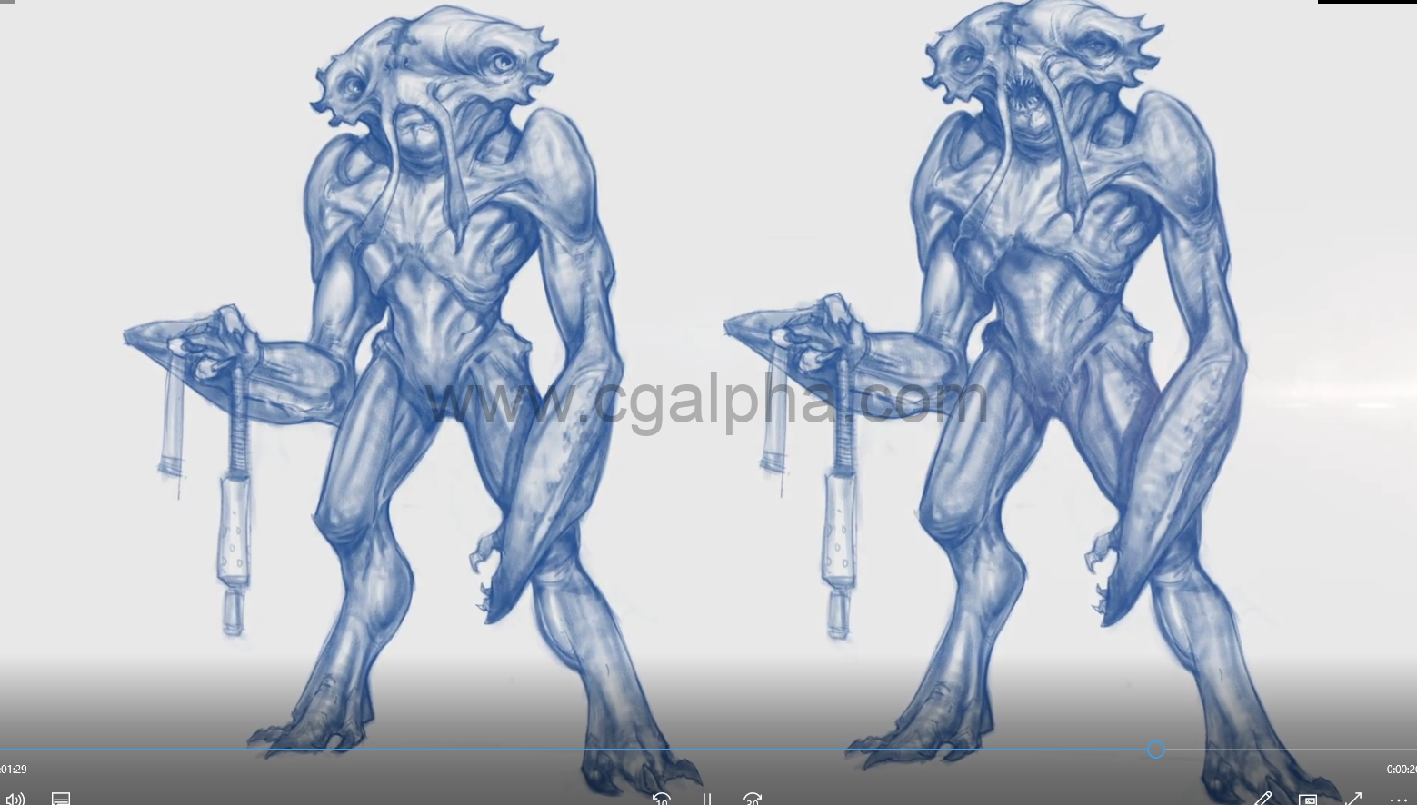 【中文字幕】The Gnomon Workshop-生物设计导论第1卷