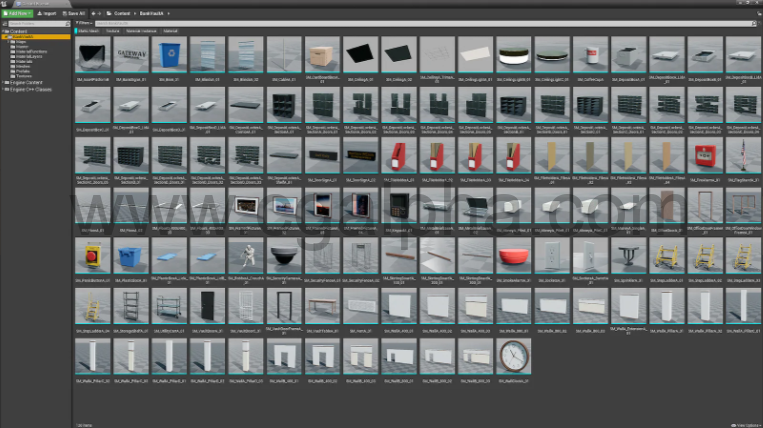 【UE4】美国小镇银行金库 Small Town American Bank Vault