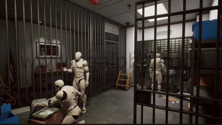 【UE4】美国小镇银行金库 Small Town American Bank Vault