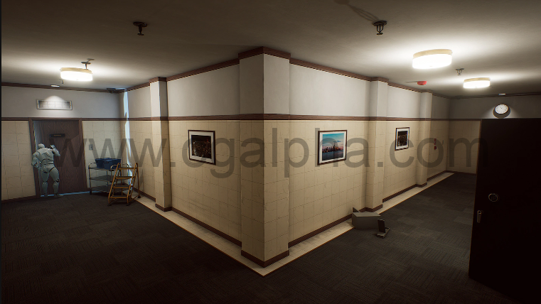 【UE4】美国小镇银行金库 Small Town American Bank Vault