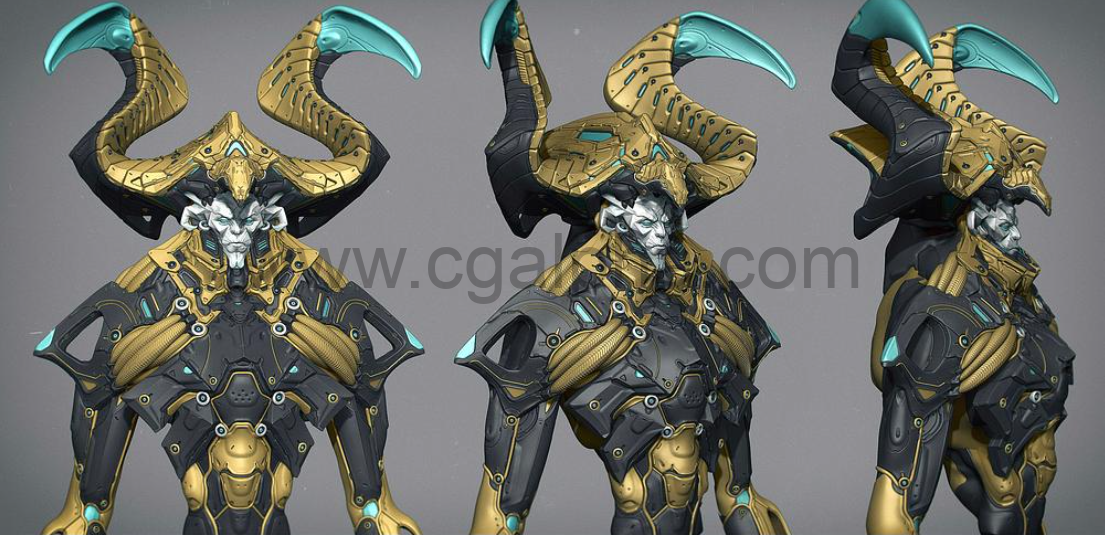 Znrush教程 – 角色概念设计-Zbrush和Keyshot中的角色概念教程