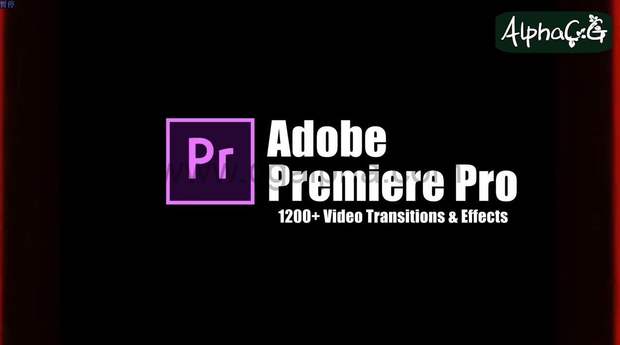 PR预设-1200多种转场弹跳光效缩放抖动闪烁故障失真特效动画包