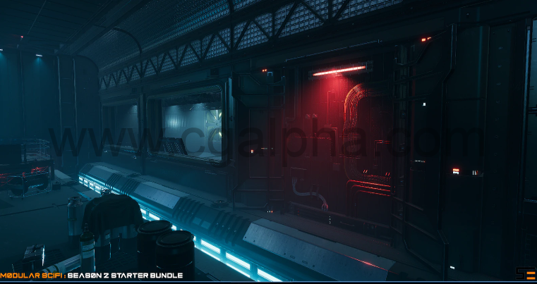 【UE4】模块化科幻第 2 季入门包Modular SciFi Season 2 Starter Bundle