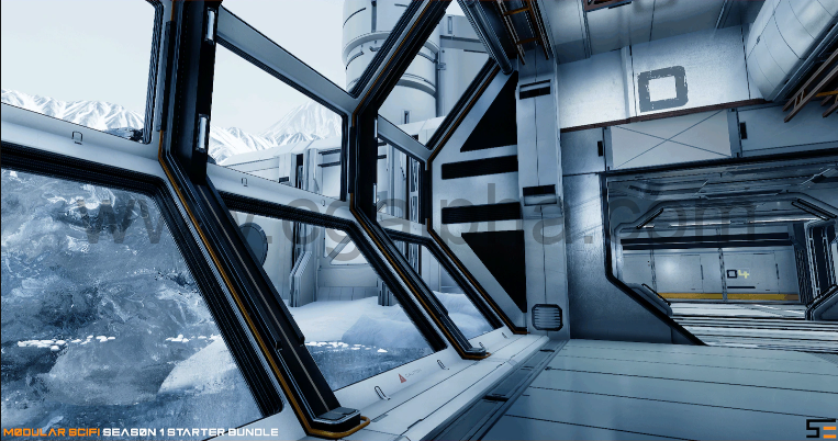 【UE4】模块化科幻第 1 季入门包Modular SciFi Season 1 Starter Bundle