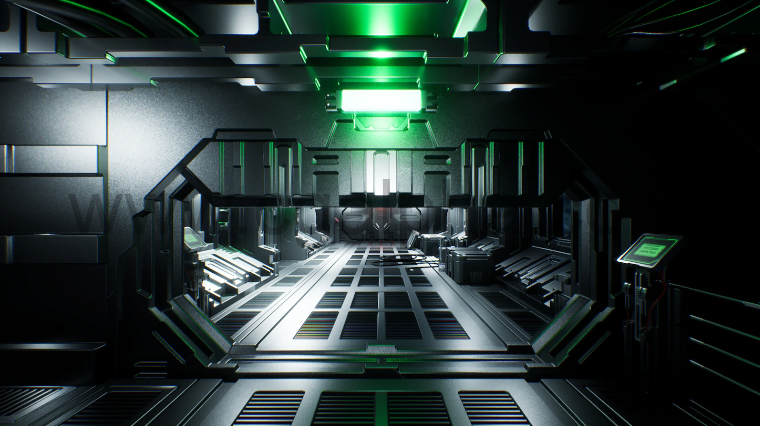 【UE4】模块化科幻内饰 Modular Sci-Fi Interior II
