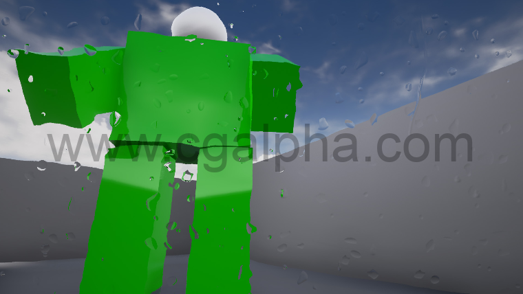 【UE4插件】雨滴Rain Drops