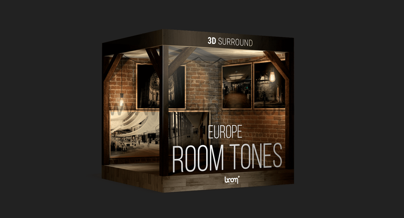 【boomlibrary】119个欧洲房间色调生活室内房间氛围环境立体无损音效