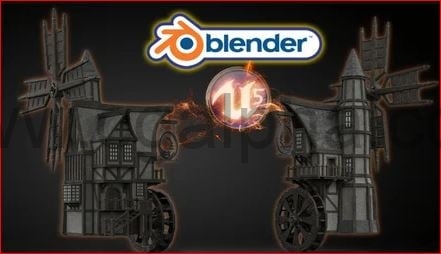 【字幕】Blender教程-从Blender到Unreal Engine 5