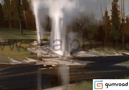 PS手绘-色彩素描手绘流程