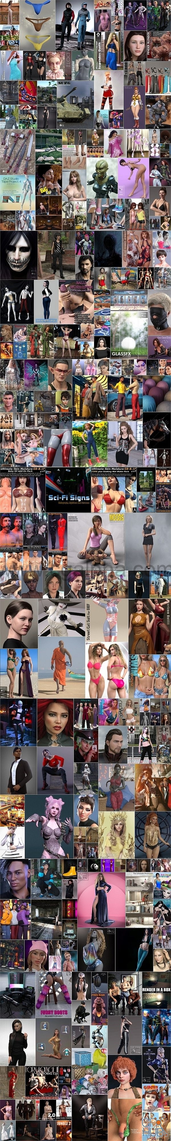 Daz 3D, Poser Bundle 2 May 2021