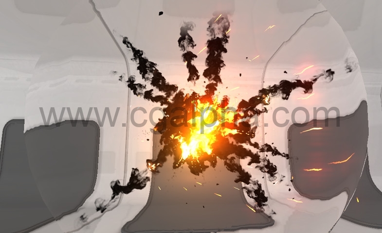 Unity3D现实爆炸特效包Realistic Explosions Pack