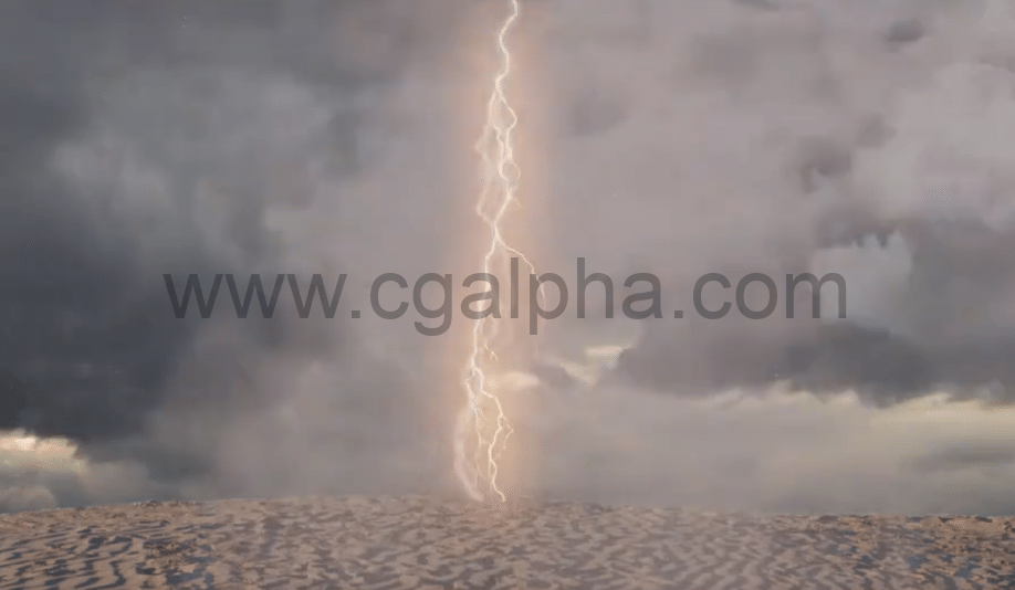 【视频素材】-20组4K雷云乌云闪电4K高清视频素材(带透明通道)