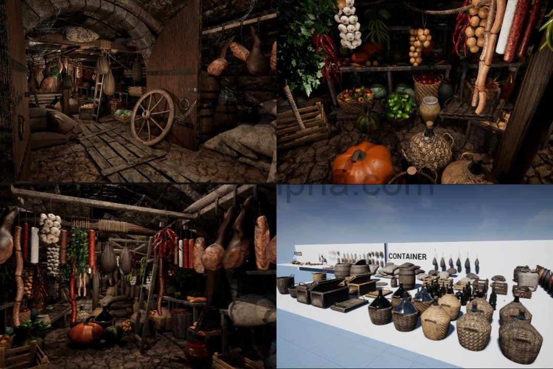 【UE】酒馆地窖Tavern – Basement 【UE】酒馆地窖Tavern – Basement