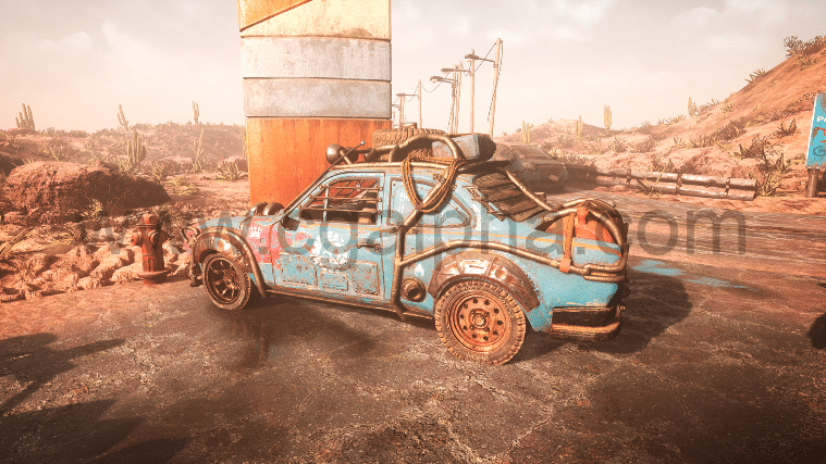 【UE4】后世界末日的沙漠 Post Apocalyptic Desert