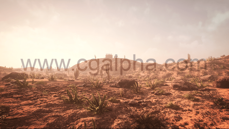 【UE4】后世界末日的沙漠 Post Apocalyptic Desert