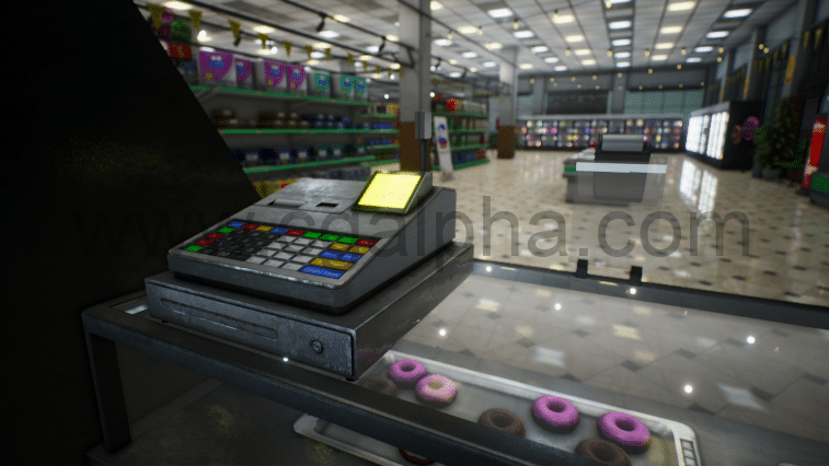 【UE4】超市模型资产 Supermarket