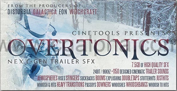 1165个紧张不安轰隆声爆炸气氛渲染电影预告片无损音效Overtonics