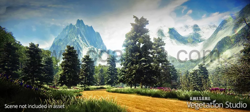Unity-3D植被布局和渲染地形插件Vegetation Studio