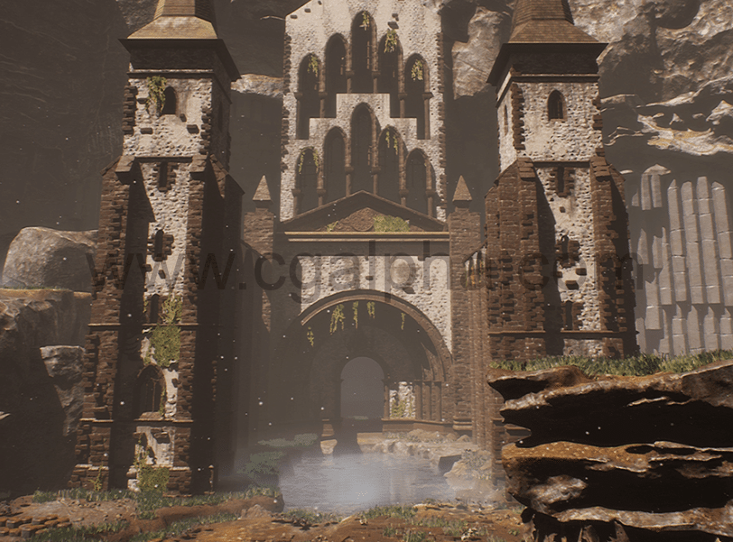 【UE4】失落的寺院遗址Sharur’s Lost Monastery Ruins