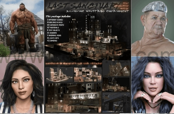 Daz 3D, Poser Bundle 4 August 2021