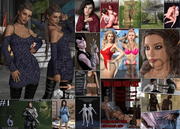 Daz 3D, Poser Bundle 2 August 2021