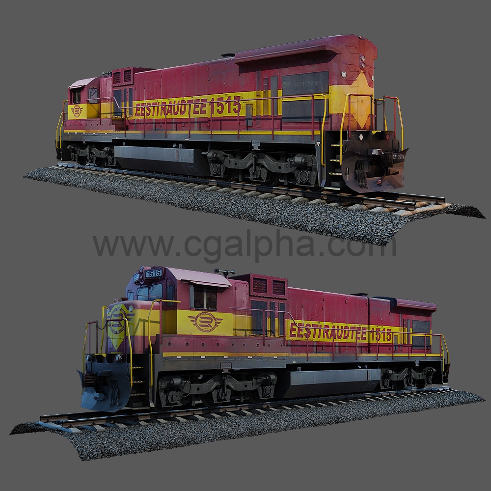 33辆老式火车和铁轨模型合集