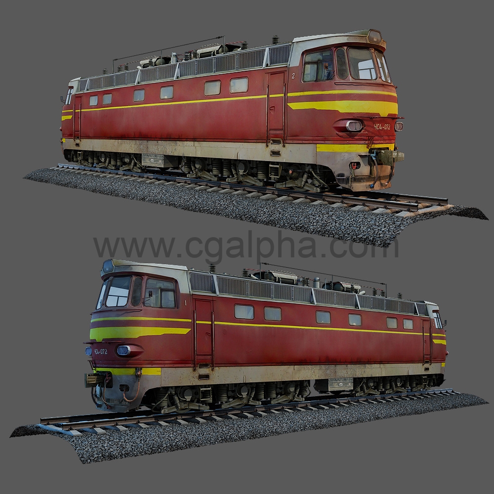 33辆老式火车和铁轨模型合集