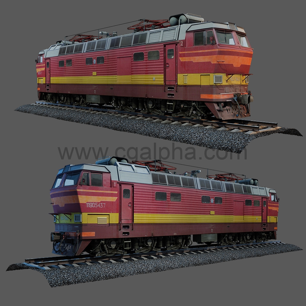 33辆老式火车和铁轨模型合集