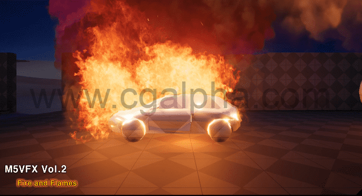 【UE4】火与火焰 M5 VFX Vol2. Fire and Flames