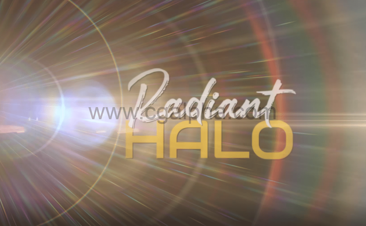 【视频素材】54组4K镜头圆形光环照耀叠加背景视频素材