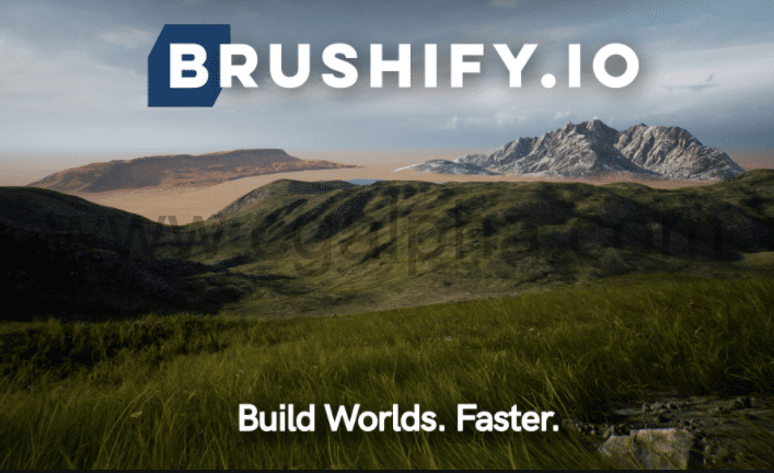 【UE4-UE5】环境着色器包 Brushify – Environment Shaders Pack