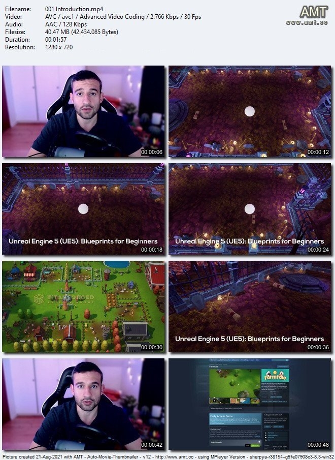 【中文字幕】Unreal Engine 5 (UE5)虚幻游戏引擎系统的的初学者课程