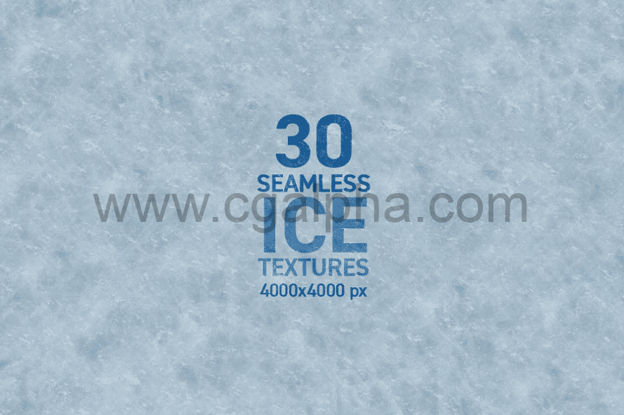 31种4K无缝冰纹理贴图素材