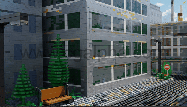 Blender插件-写实的乐高雕塑模拟插件Photoreal Lego Sculptures & Simulations