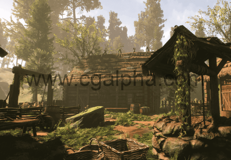 【UE4】纳维亚中世纪村庄Old Scandinavia Medieval Village