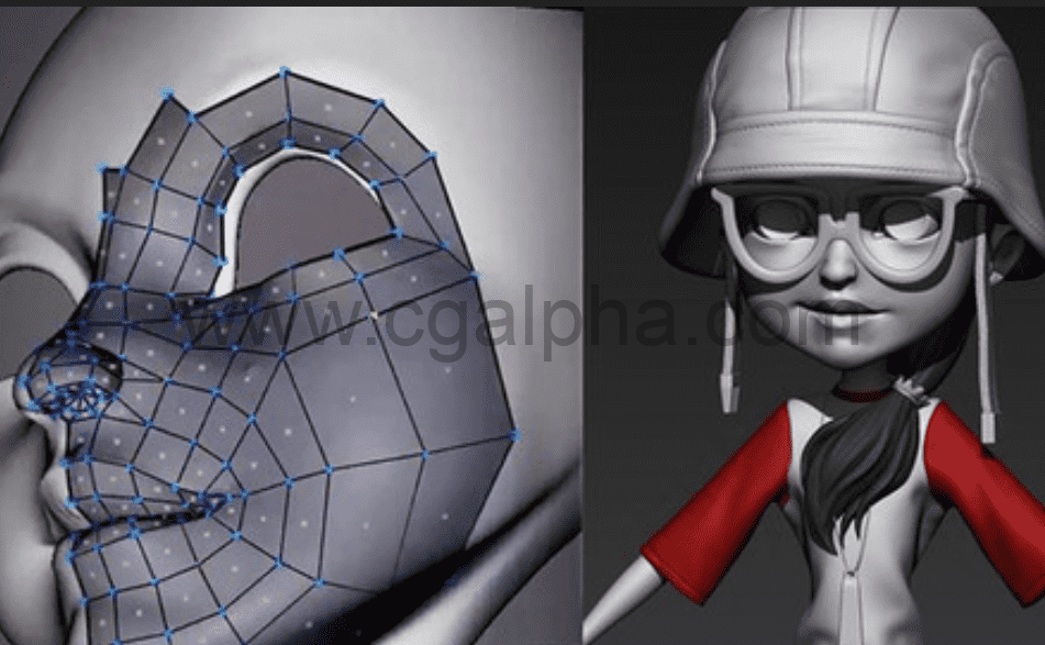 【中文字幕】Maya教程 – 在Topogun和Maya中进行CG角色重塑拓扑