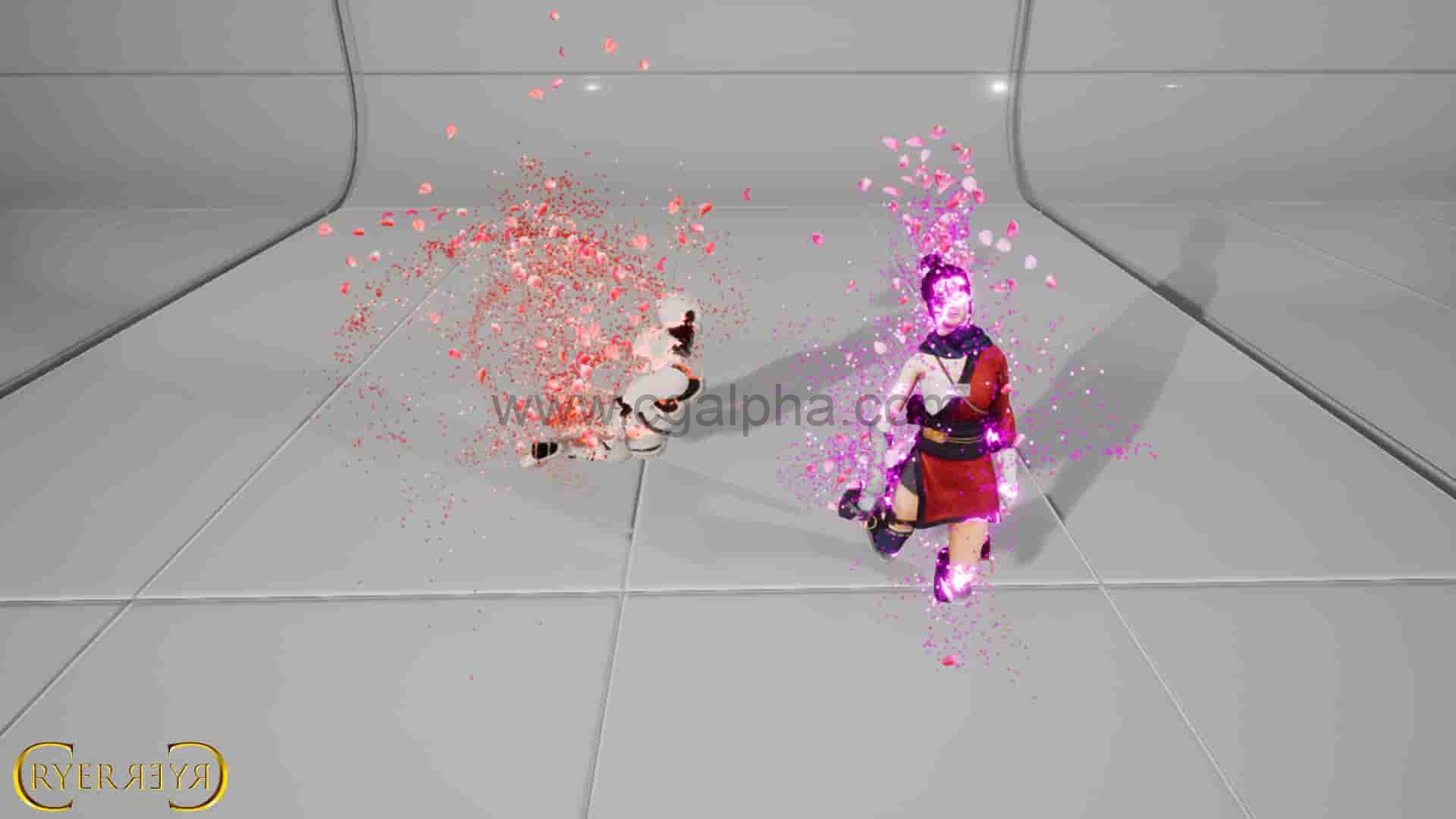 【UE4】死亡特效 Death Effects Vol.1-Niagara