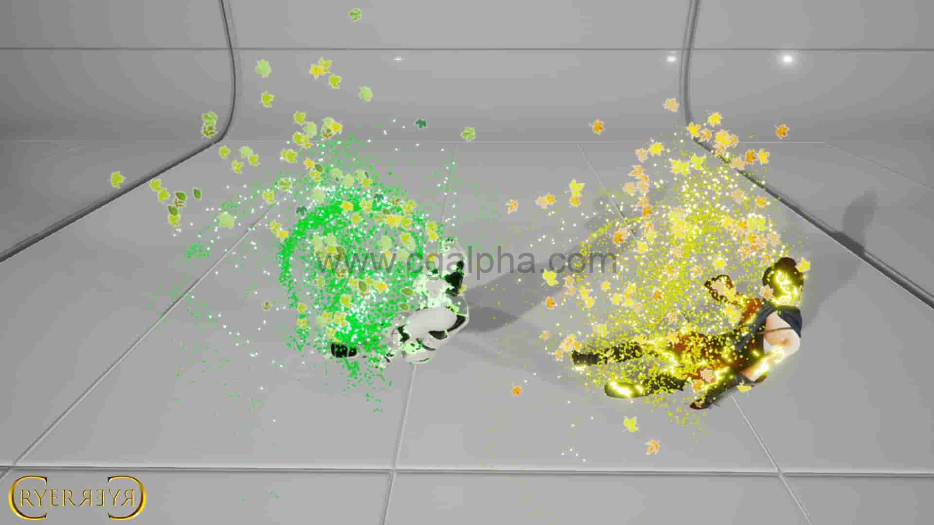 【UE4】死亡特效 Death Effects Vol.1-Niagara