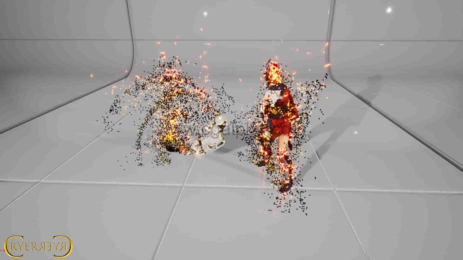 【UE4】死亡特效 Death Effects Vol.1-Niagara