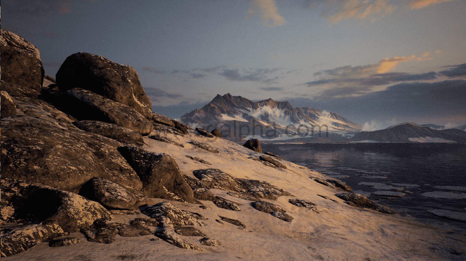 【UE4】北极环境资产包Brushify – Arctic Pack