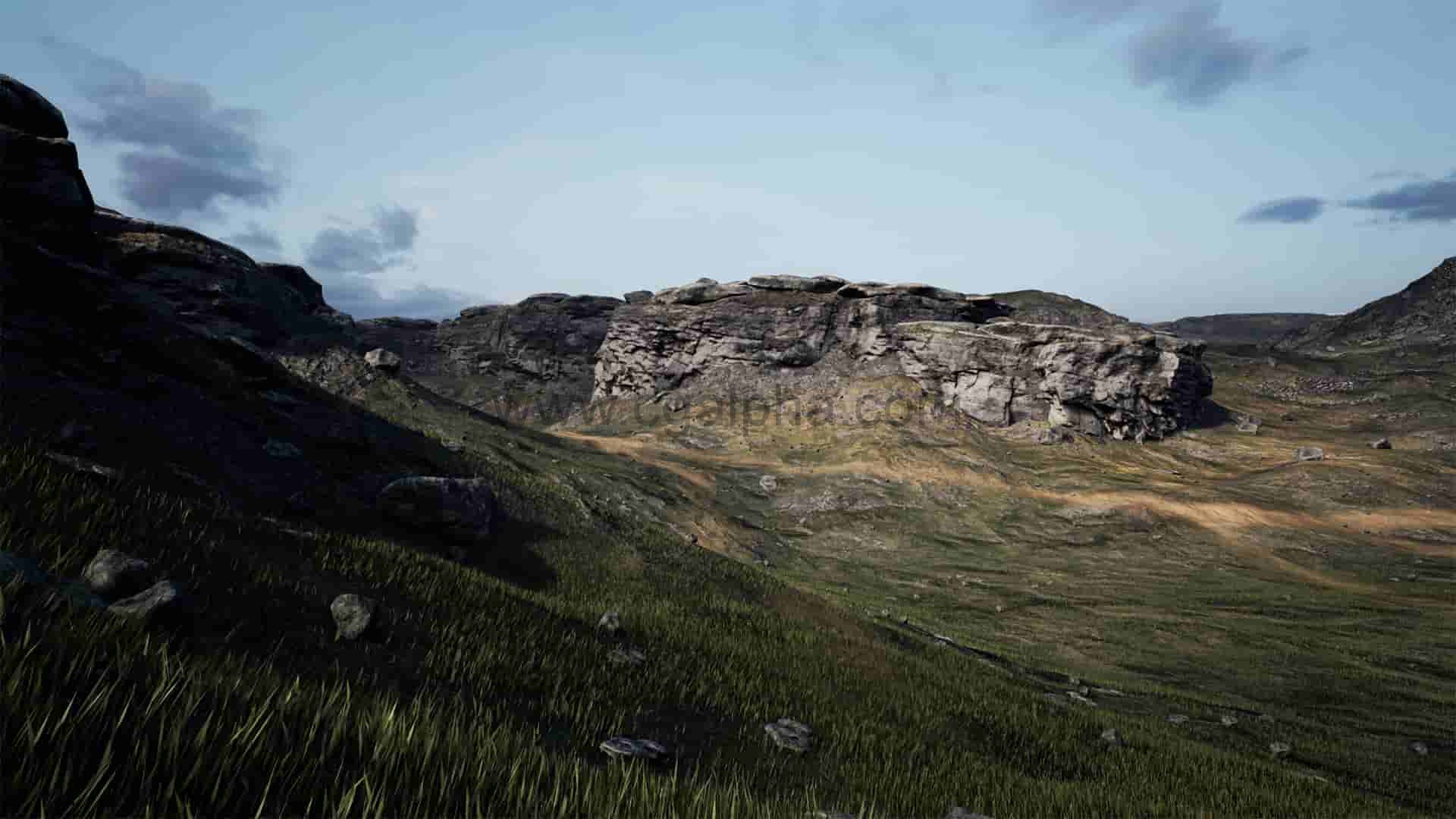 【UE4】悬崖包Cliffs Pack -Brushify